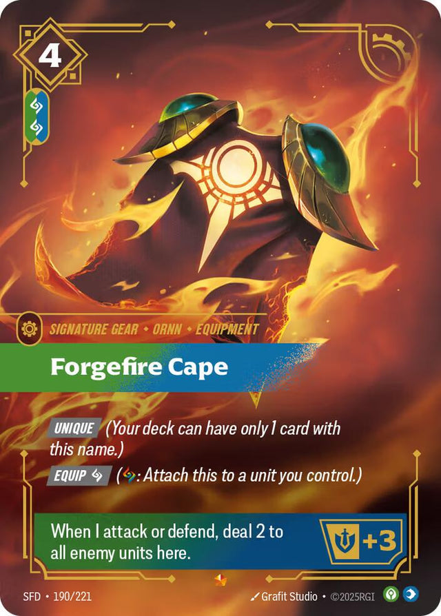Forgefire Cape #190