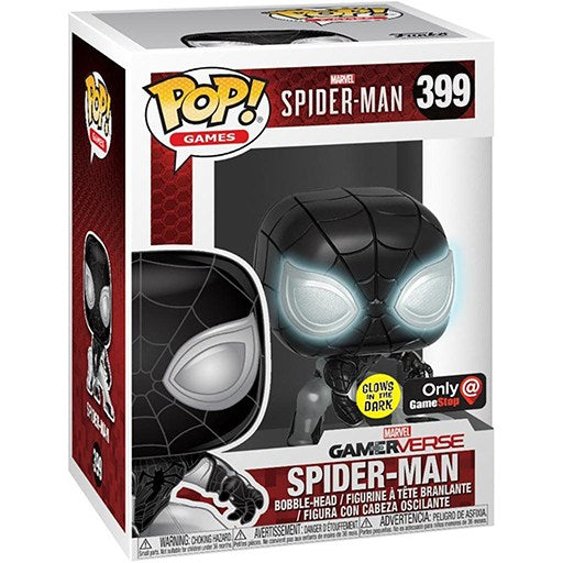 Spider-Man Gameverse GITD Gamestop exclusive Pop! - PCA Designer Toys