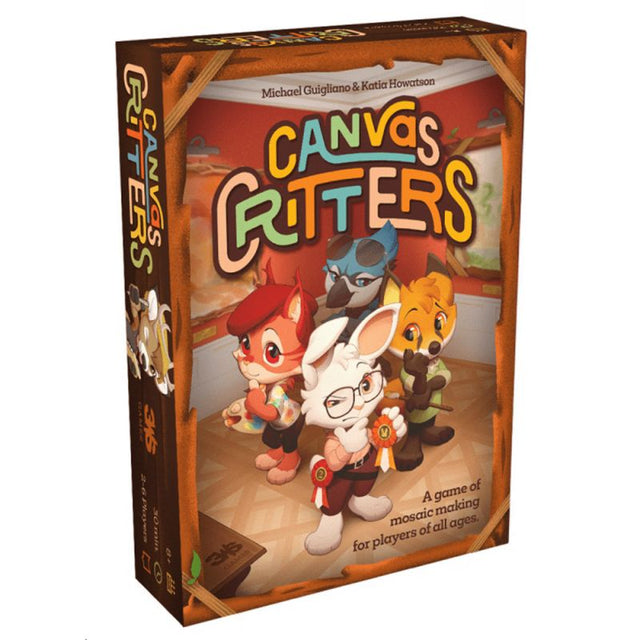 Canvas Critters board game