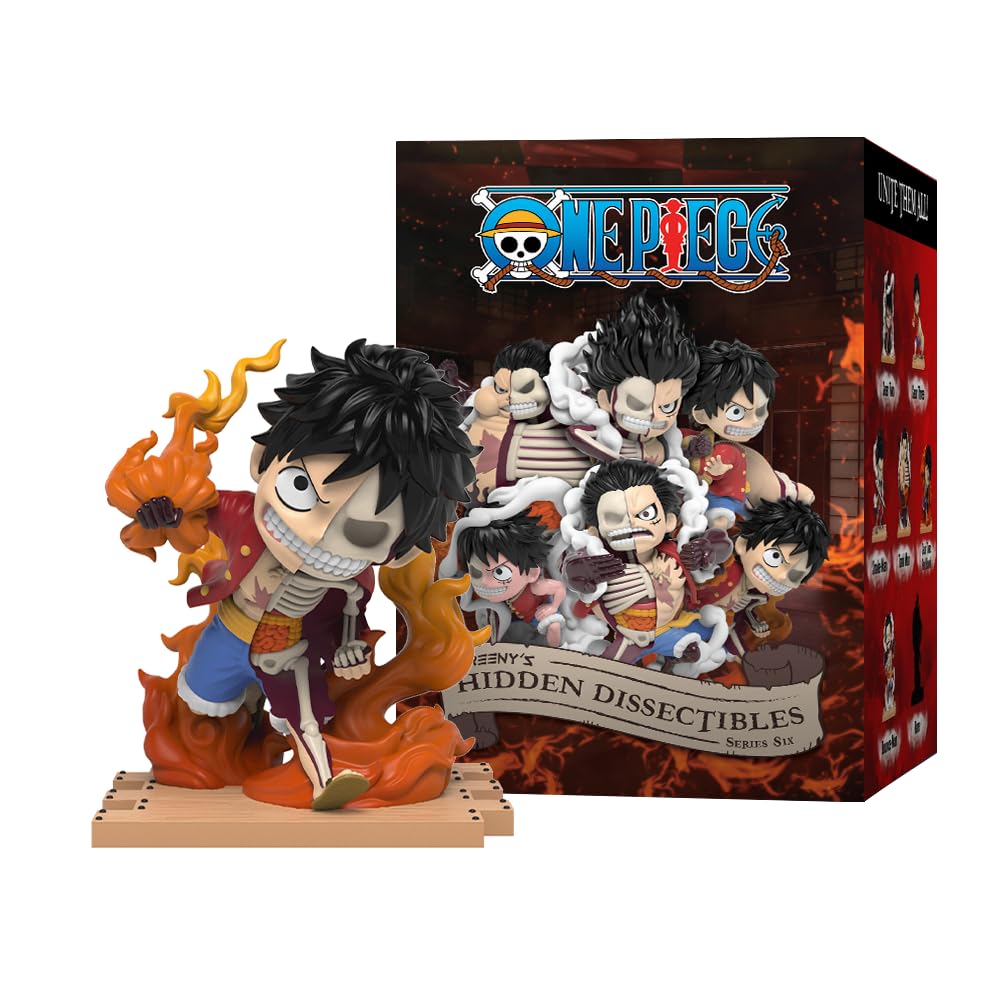 One Piece Series 6 Luffy Gears Edition Freeny's Hidden Dissectibles blindbox figures