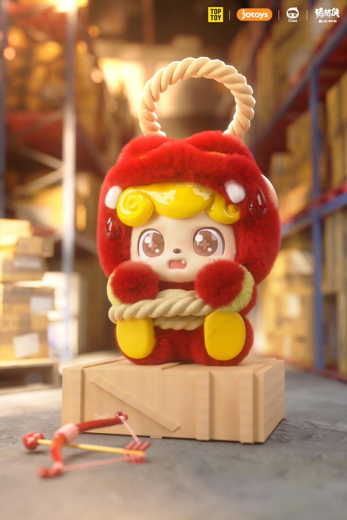 Qbao × GG Bond Super Cute Pig Teammates Blind Box