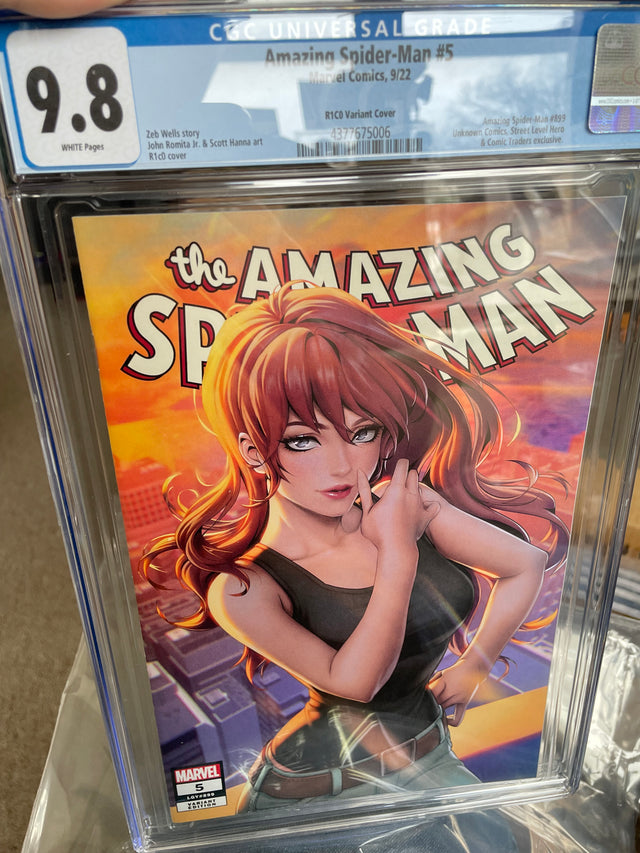 CGC Graded 9.8 - Amazing Spider-Man #5 (R1c0 Variant)