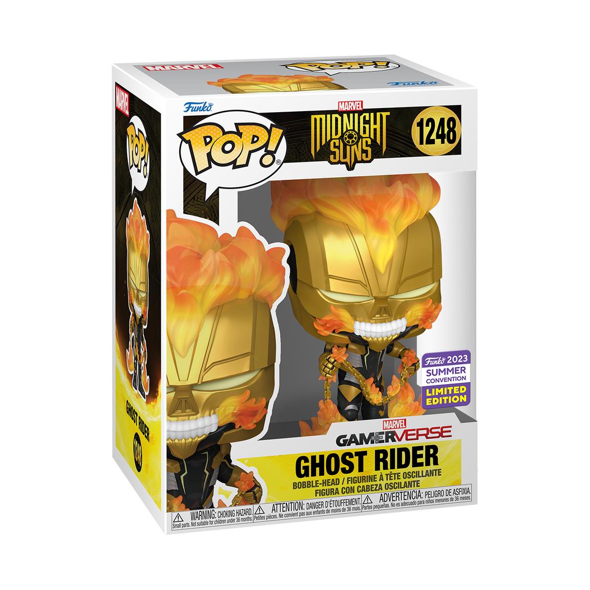 Ghost Rider Midnight Suns 2023 Summer Convention exclusive Pop!