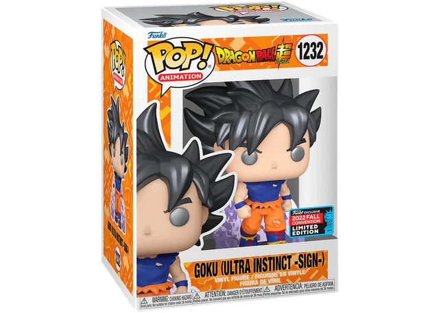 Goku (Ultra Instinct -SIGN- ) 2022 Fall Convention exclusive Pop!