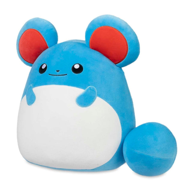12-Inch Marill Squishmallows Plush – Exclusive Pokémon Center Edition Fside view