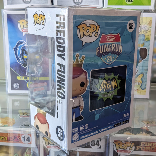 Freddy Funko as Batman Fun on the Run exclusive Pop!