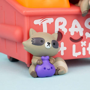 Dumpster Fire Trash Panda - INSTOCK!