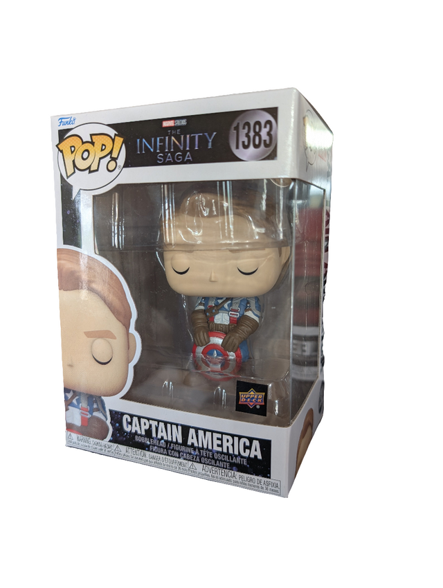Captain America Upper Deck exclusive Pop!