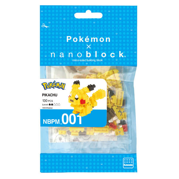 Pikachu Nanoblocks x Pokemon set
