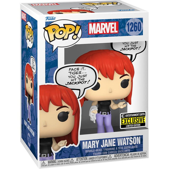 Mary Jane Watson Entertainment Earth exclusive Pop!