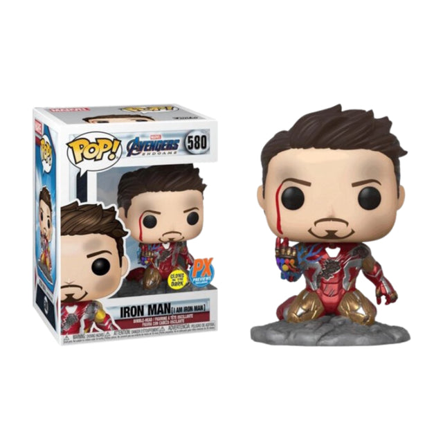 Iron Man (I Am Iron Man) GITD PX Exclusive Pop! - PCA Designer Toys