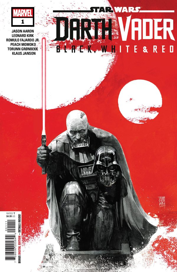 Star Wars: Darth Vader - Black, White & Red #1 Main Cover