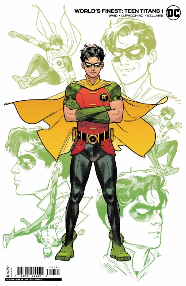 World's Finest: Teen Titans #1 Cover B Evan Doc Shaner Card Stock Variant
