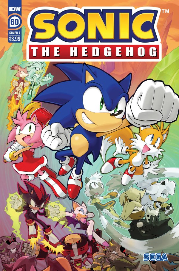 Sonic the Hedgehog #60 Main Cover