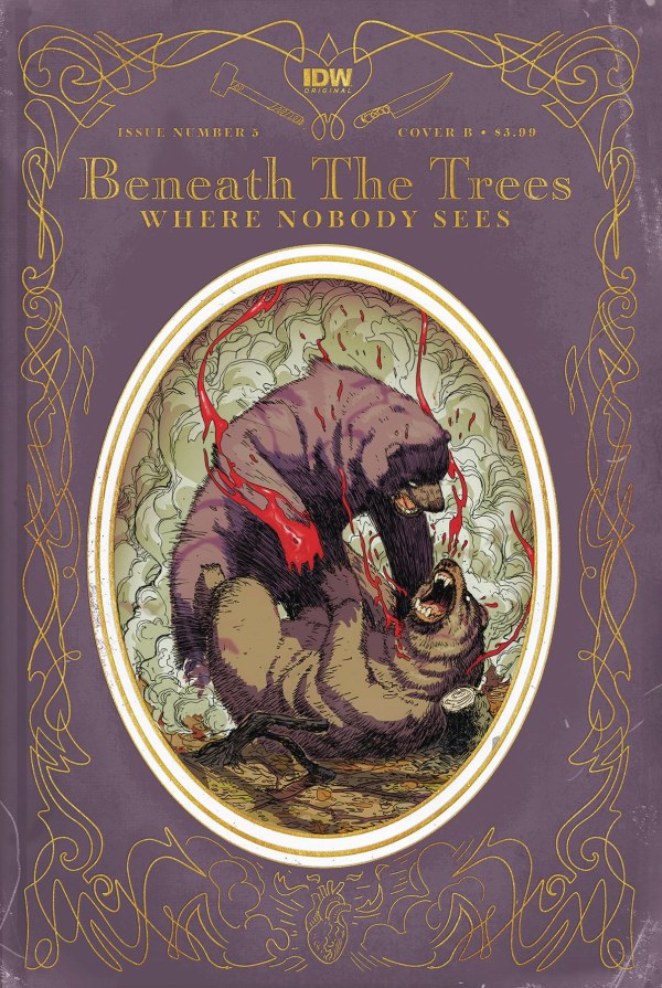 Beneath The Trees Where Nobody Sees #5 Cover B Riley Rossmo Storybook Variant