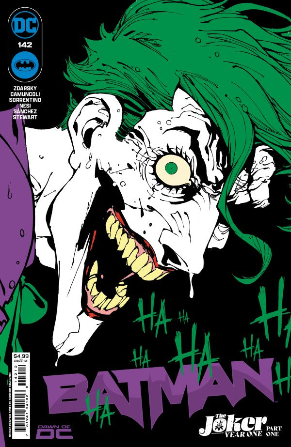 Batman #142 Second Print Giuseppe Camuncoli