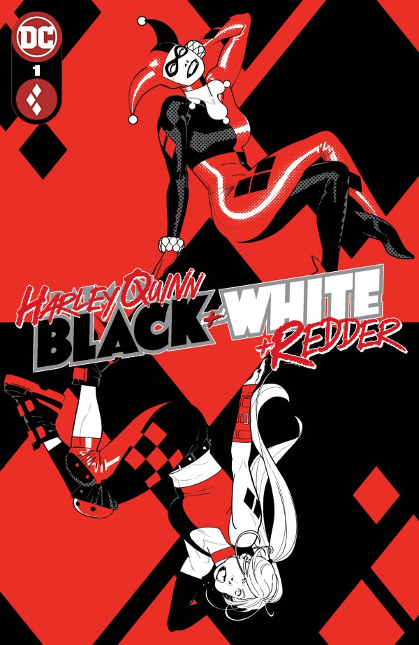 Harley Quinn: Black + White + Redder #1 Main Cover