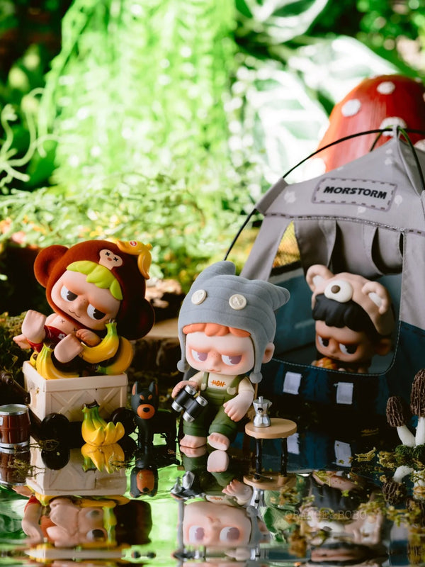 Monboo Camping Diary blind box figures