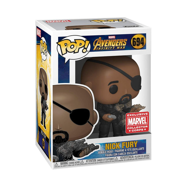 Nick Fury Marvel Collector Corps Pop! - PCA Designer Toys