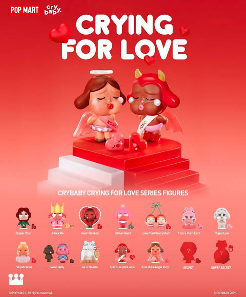 Crying For Love Cry Baby blind box