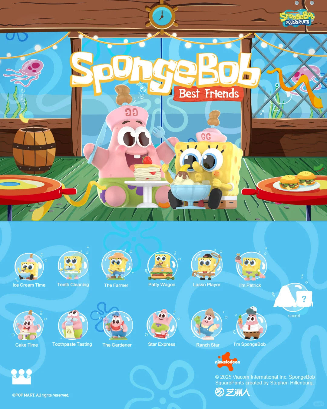 SpongeBob Squarepants Best Friends Series Confirmed Blind Box