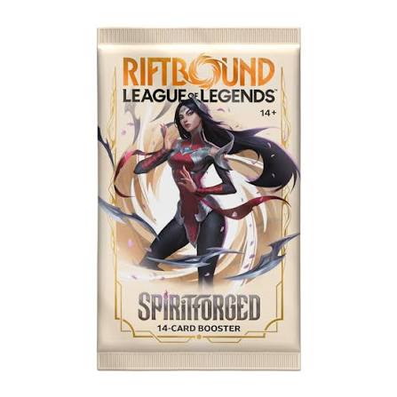Riftbound Spiritforged Booster pack - PCA Designer Toys