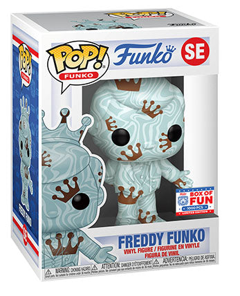 Freddy Funko Art Series Blue/Brown LE1000 Pop!
