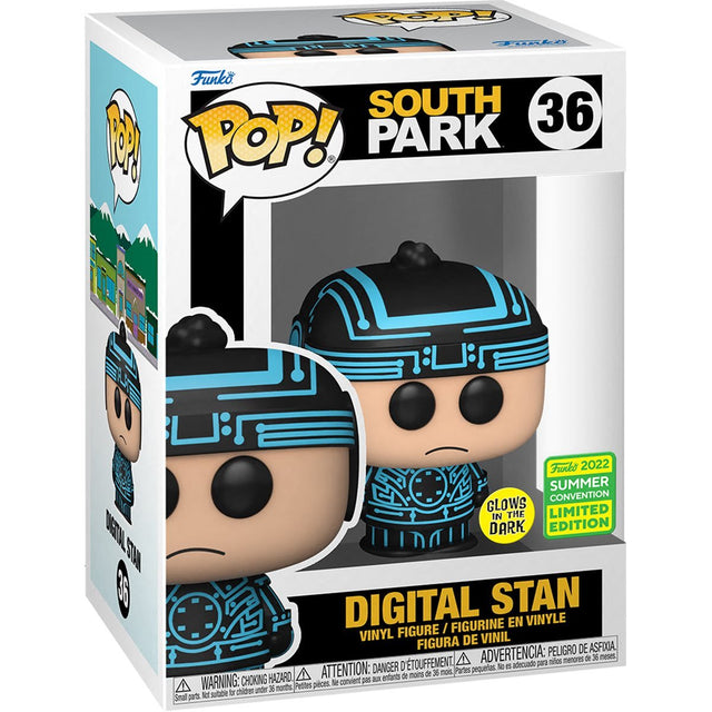 Digital Stan South Park Pop! 2022 Convention Exclusive - PCA Designer Toys