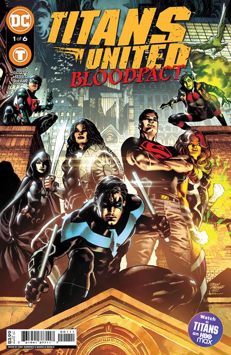 Titans United Bloodpact #1 (of 6) Main Cover