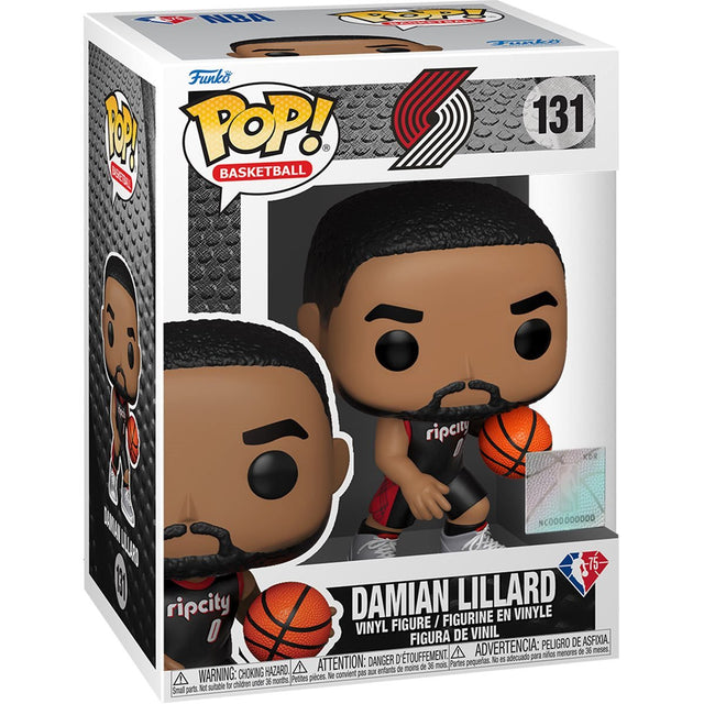 Damian Lillard City Edition 2021 Pop! - PCA Designer Toys