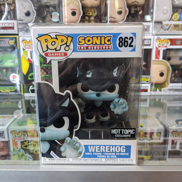 Werehog Sonic the Hedgehod Hot Topic exclusive Pop!