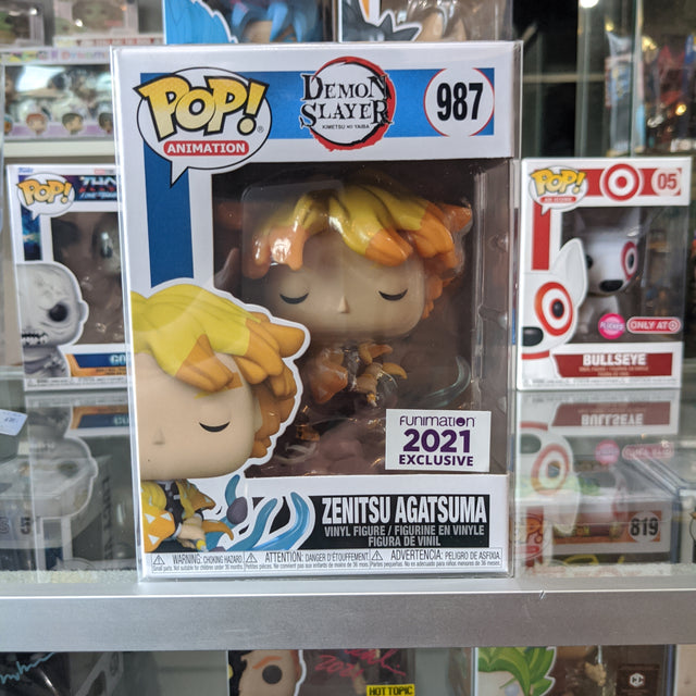 Zenitsu Agatsuma Funimation 2021 exclusive Pop!