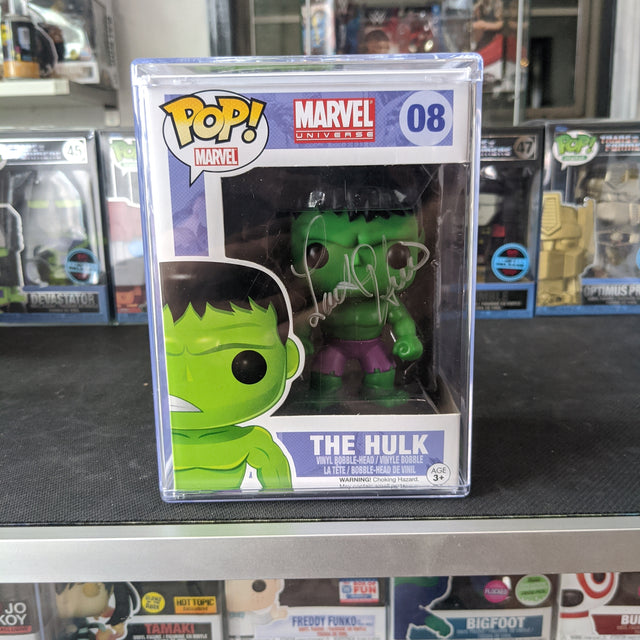 The Hulk #08 Pop! Signed by Lou Ferrigno (w/ COA)