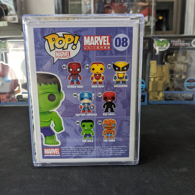 The Hulk #08 Pop! Signed by Lou Ferrigno (w/ COA)