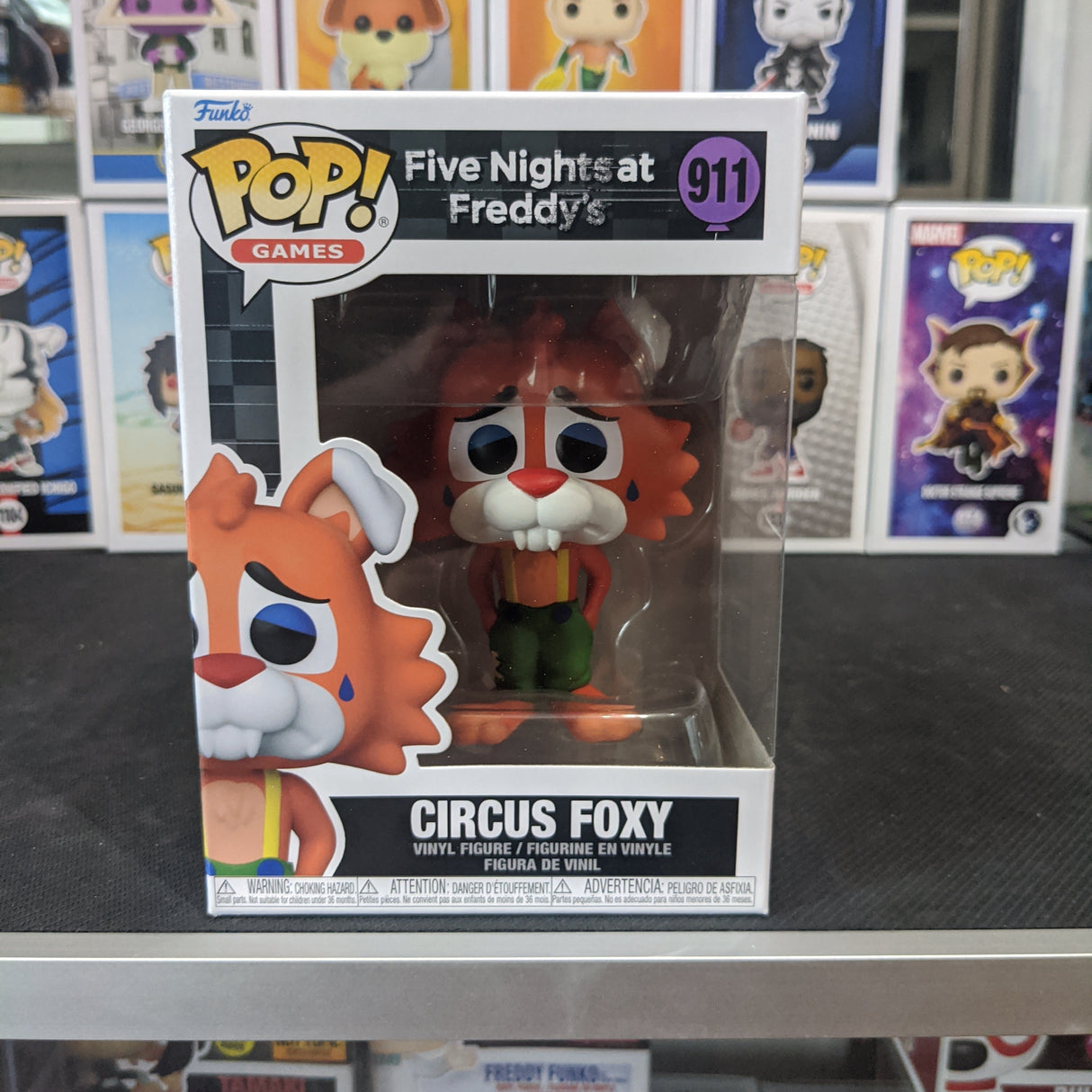 Circus Foxy FNAF Security Beach Pop!