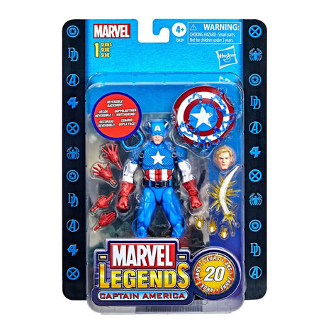 Captain America Marvel Legends Series 20th Anniversary Series 1 - PCA Designer Toys