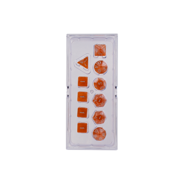Ultra PRO: 11-Dice Set - Eclipse (Pumpkin Orange)