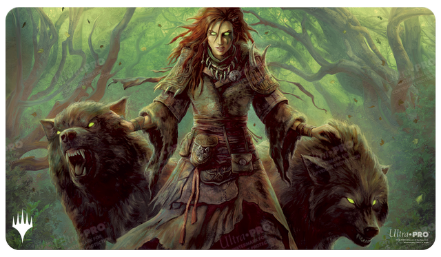 Ultra PRO: Playmat - Commander Legends Battle for Baldur's Gate (Faldorn, Dread Wolf Herald)