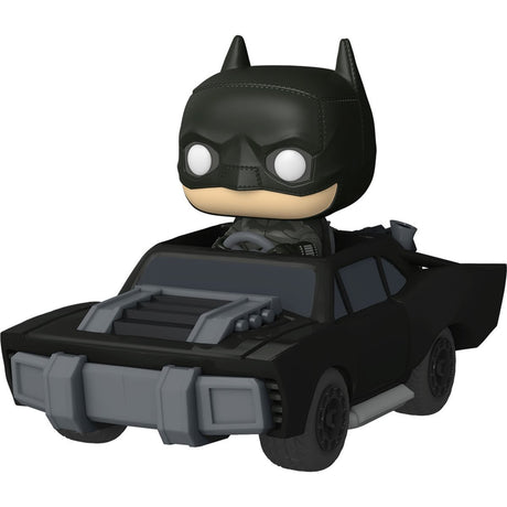 The Batman in Batmobile Super Deluxe Pop! - PCA Designer Toys