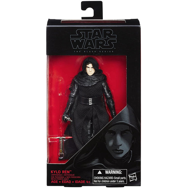 Kylo Ren Star Wars Black Seried Action Figure - PCA Designer Toys