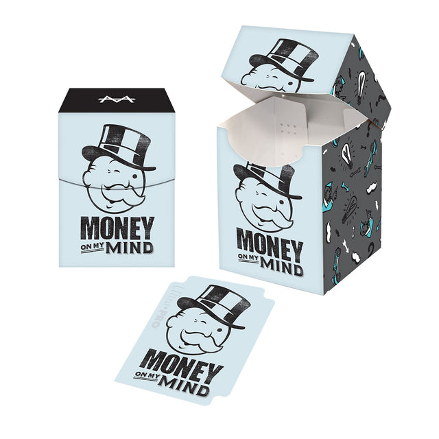 Ultra PRO: Deck Box - PRO 100+ (Monopoly - Money On My Mind) - PCA Designer Toys