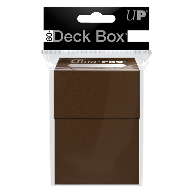 Ultra PRO: 80+ Deck Box - Brown