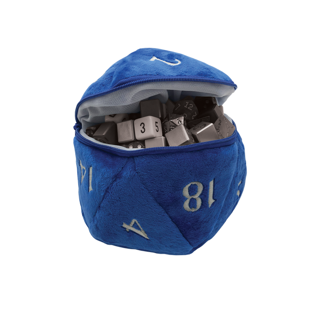 Ultra PRO: Dice Bag - Plush D20 (Blue)