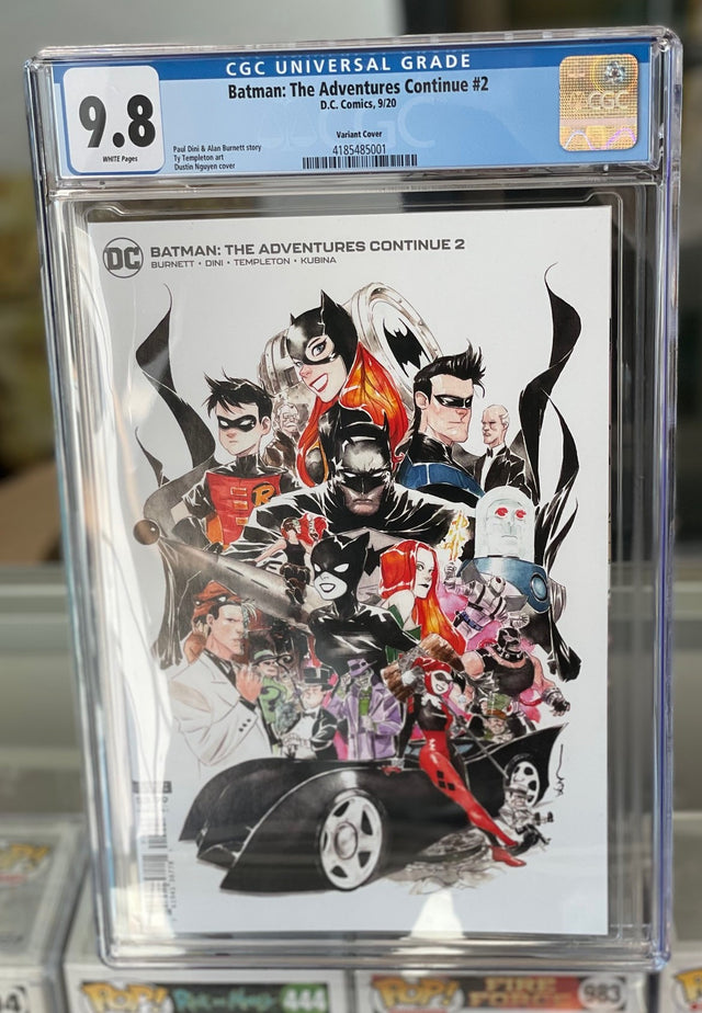 CGC Graded 9.8 - Batman: The Adventures Continue #2 (Dustin Nguyen Variant)