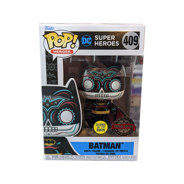 Batman (Dia De Los Muertos) (GITD) Pop!