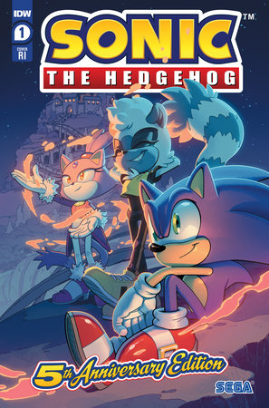 Sonic the Hedgehog: #1 5th Anniversary Edition Variant RI (Stanley) [1:25 Ratio Variant]