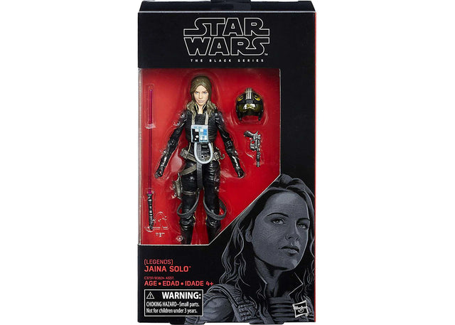 Jaina Solo (Legends) Star Wars Black Series Action Figure - PCA Designer Toys