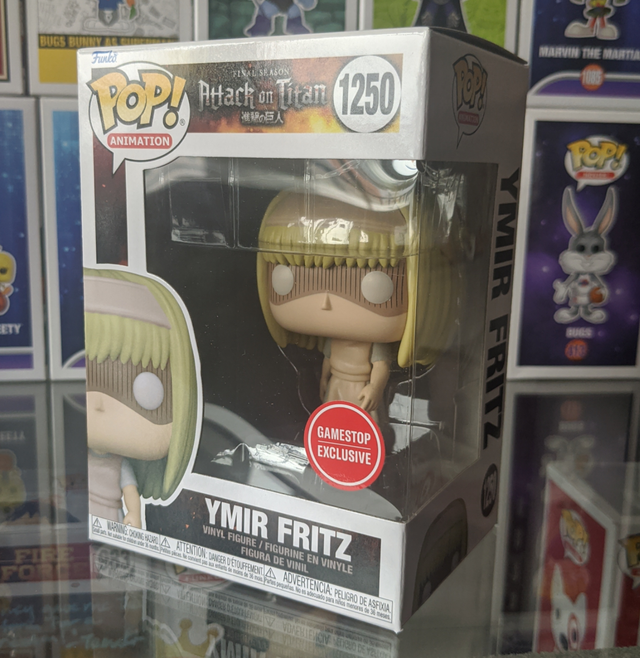 Ymir Fritz Attack on Titan GameStop exclusive Pop!