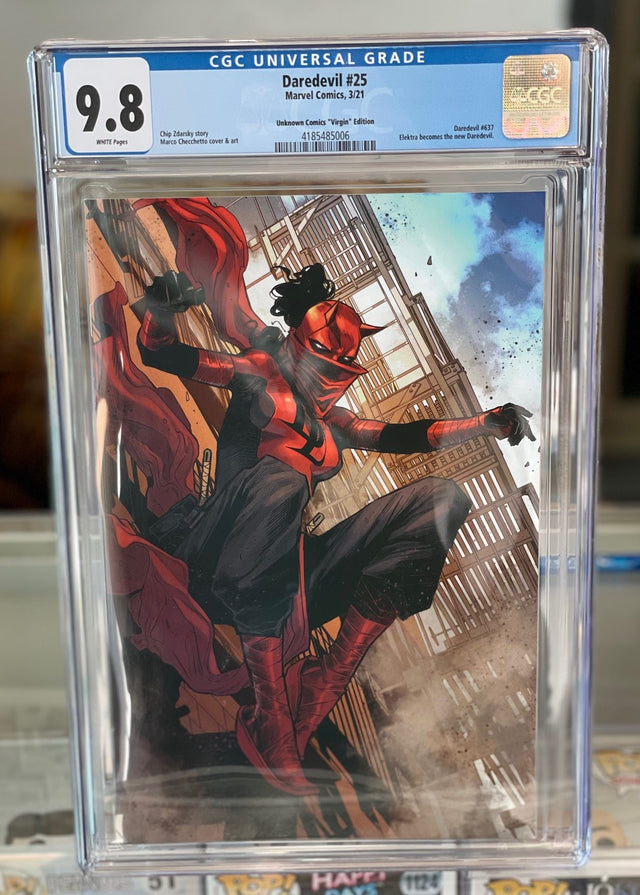 CGC Graded 9.8 - Daredevil #25 (Second Printing - Virgin Variant Cover)