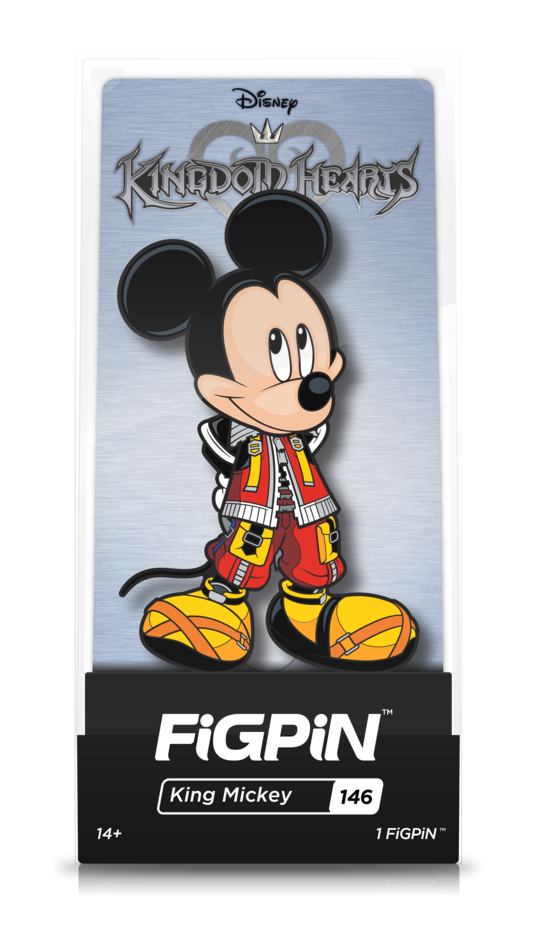 Mickey Mouse Kingdom Hearts #146 Figpin